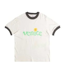 ERL T-Shirts*Venice T-Shirt Knit White