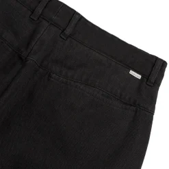 Farah Japan Pantalons*Wide Straight Pants Black