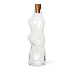 Ferm Living Vaisselle|Cuisine*Dimple Bottle Clear