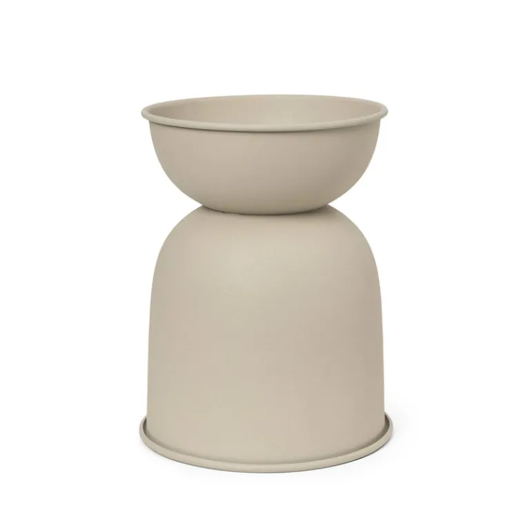 Ferm Living Vases*Hourglass Pot - Extra Small Cashmere