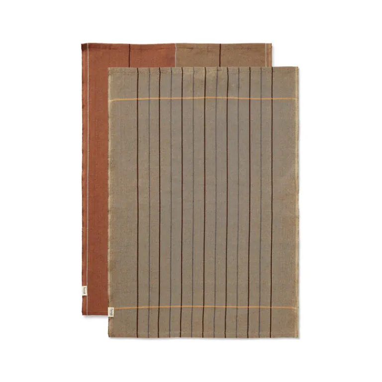 Ferm Living Vaisselle|Cuisine*Ito Tea Towel (Hazel / Oat