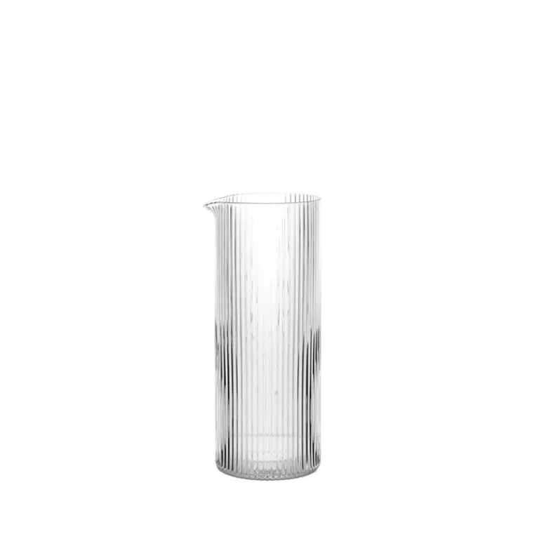 Ferm Living Vaisselle|Cuisine*Ripple Milk Jug Clear