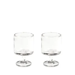 Frama Vaisselle*0405 Stem Glass Set Of Two Small Clear