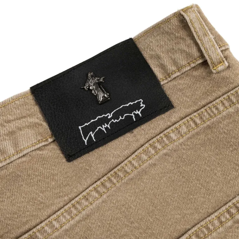 Fucking Awesome Pantalons*Fecke Washed Jeans Washed Brown