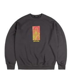 Fucking Awesome Pullover*Hate The Pain Away Crewneck Charcoal