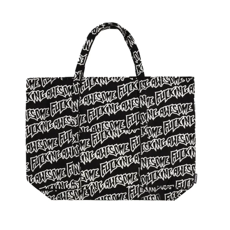 Fucking Awesome Alle Anzeigen|Sacs*Stamp Logo Tote Bag Black / White