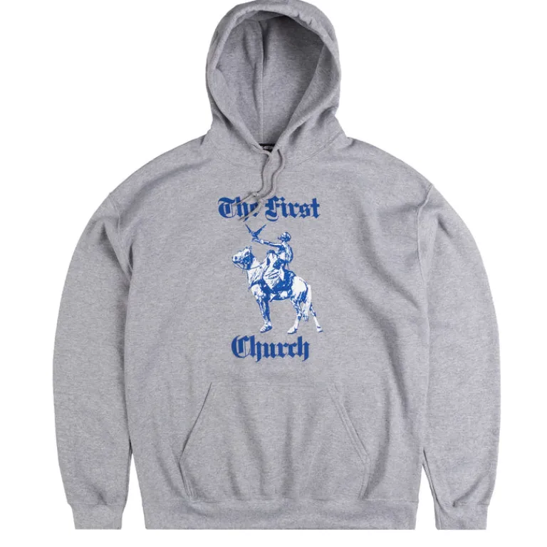 Fucking Awesome Sweats À Capuche*The First Church Hoodie Heather Grey