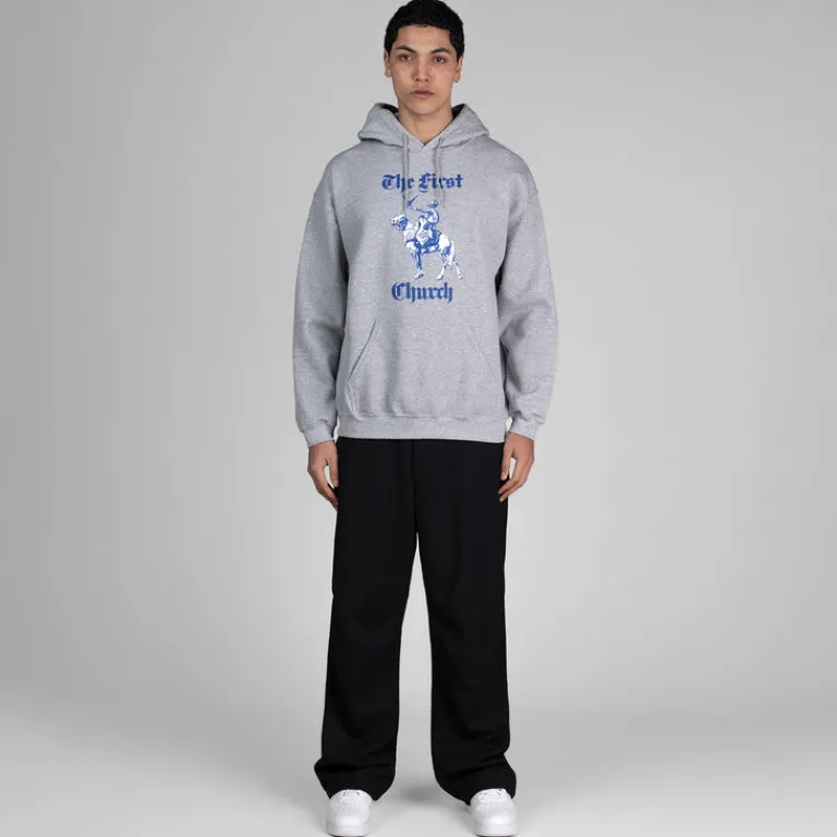 Fucking Awesome Sweats À Capuche*The First Church Hoodie Heather Grey