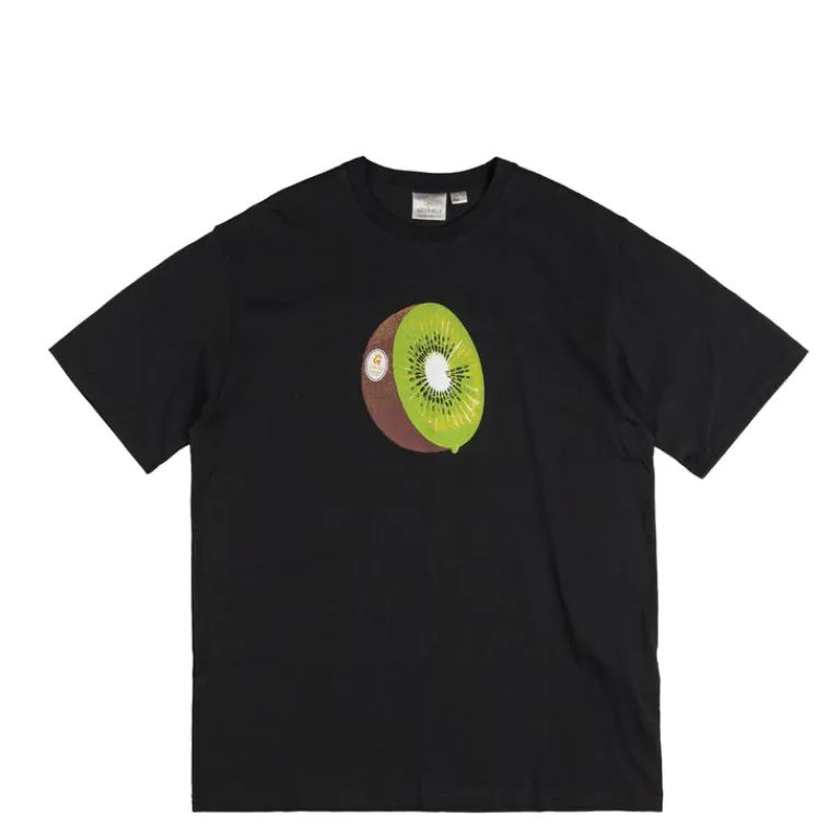 Gramicci T-Shirts*Kiwi Tee Vintage Black