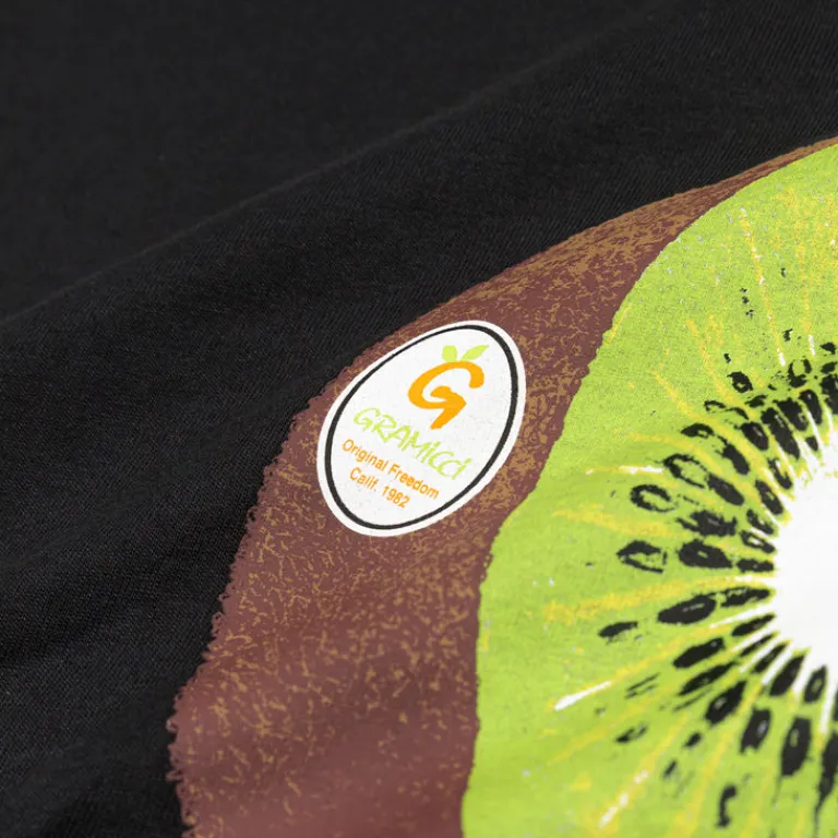 Gramicci T-Shirts*Kiwi Tee Vintage Black