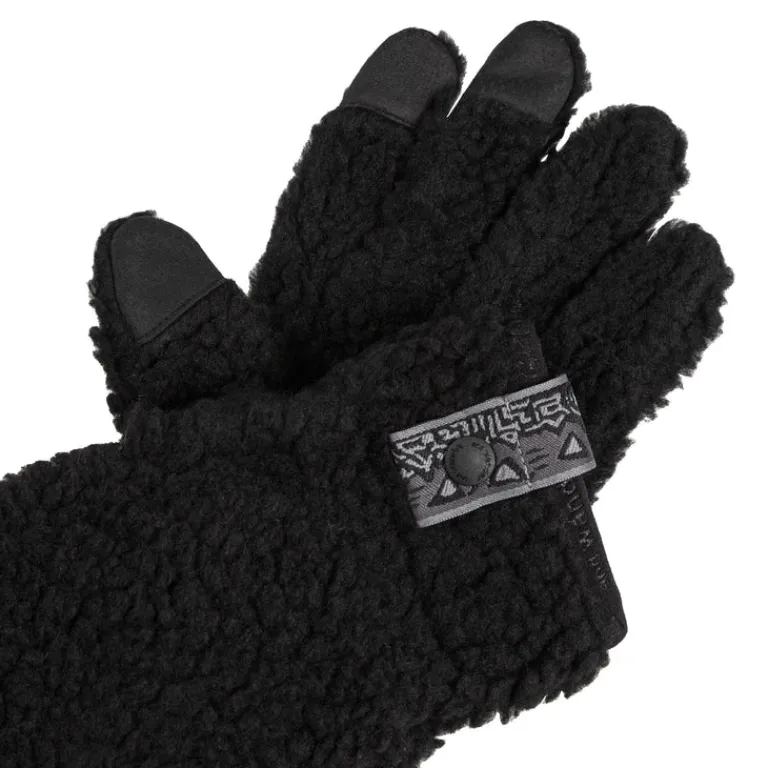 Gramicci Alle Anzeigen|Gants*x And Wander JQ Tape Fleece Glove Black