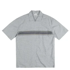Gramicci Chemises*Zip Up Wave Shirt Pacific Plaid