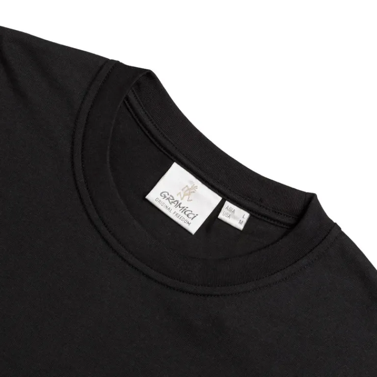 Gramicci T-Shirts*One Point Logo Tee Black