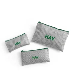 HAY Rangement*Candy Mono Wash Bag Grey