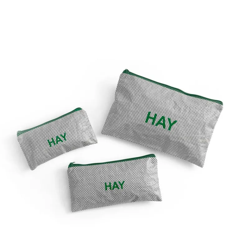 HAY Rangement*Candy Mono Wash Bag Grey