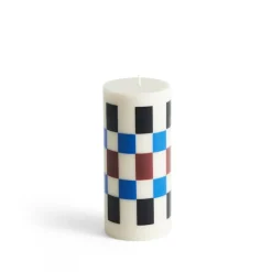 HAY Bougies & Parfums D'Ambiance*Column Candle Small Off White / Brown/ Black / Blue