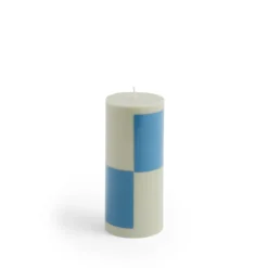 HAY Bougies & Parfums D'Ambiance*Column Candle-Small Grey/Blue