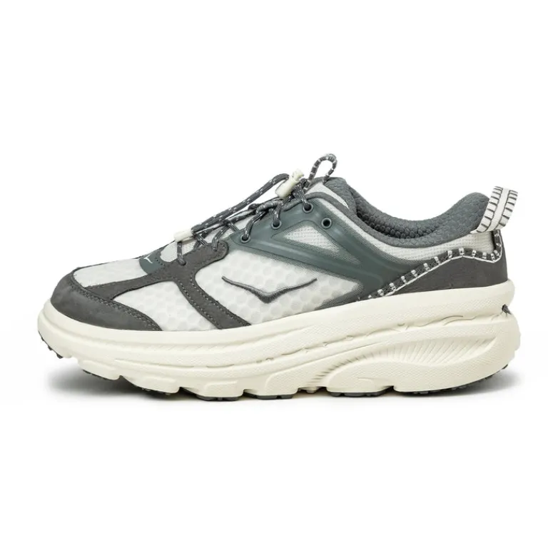 HOKA Sneakers En Cuir*Bondi B3 Alabaster / Astroid