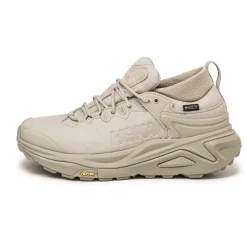 HOKA Sneakers Imperméables|Sneakers En Cuir*Kaha 3 Low GTX Raw Linen / Oat Milk