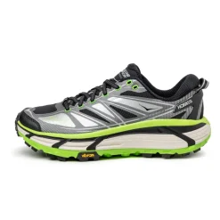 HOKA Baskets D'Extérieur|Sneakers Végétaliens*Mafate Speed 2 Black / Electric Green