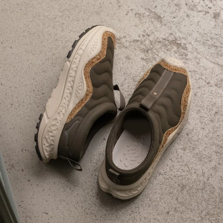 HOKA Sneakers En Cuir|Chunky Sneakers*Ora Primo Antique Olive / Oat Milk