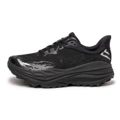 HOKA Sneakers En Cuir|Baskets D'Extérieur*Stinson 7 Black / Black