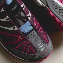 HOKA Sneakers En Cuir|Baskets D'Extérieur*Stinson Evo OG Aubergine / Fuchsia / Anthracite