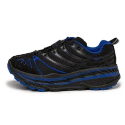 HOKA Sneakers En Cuir|Baskets D'Extérieur*Stinson Evo OG Black / Blue