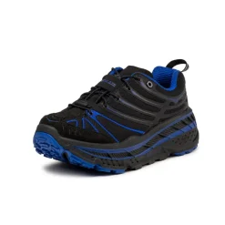 HOKA Sneakers En Cuir|Baskets D'Extérieur*Stinson Evo OG Black / Blue