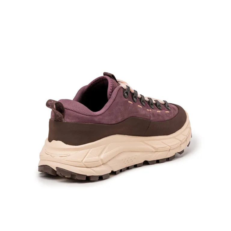 HOKA Sneakers En Cuir|Baskets D'Extérieur*Tor Summit Dried Fig / Cold Brew