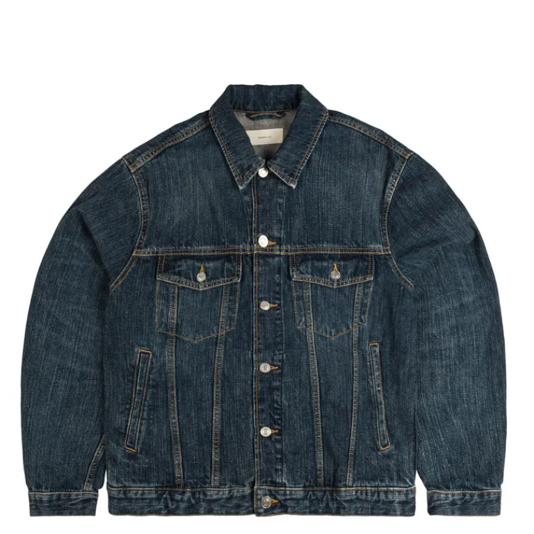 Jeanerica Gilets*Joe Denim Jacket Dark Blue Righe