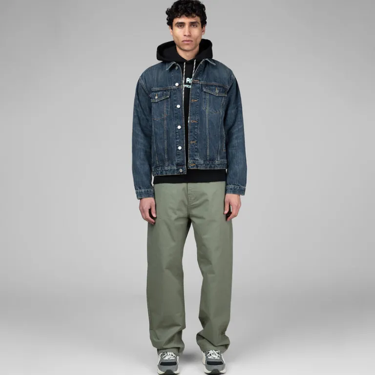 Jeanerica Gilets*Joe Denim Jacket Dark Blue Righe