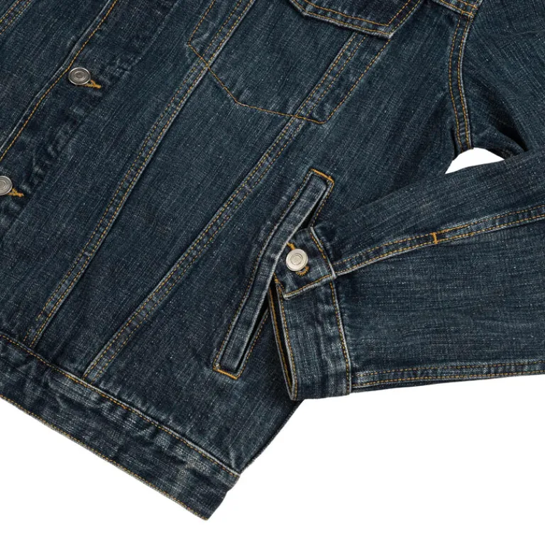 Jeanerica Gilets*Joe Denim Jacket Dark Blue Righe