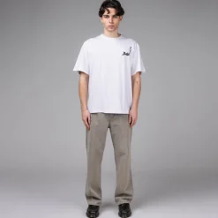 JW Anderson T-Shirts*JWA Back Print T-Shirt White