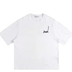 JW Anderson T-Shirts*JWA Back Print T-Shirt White