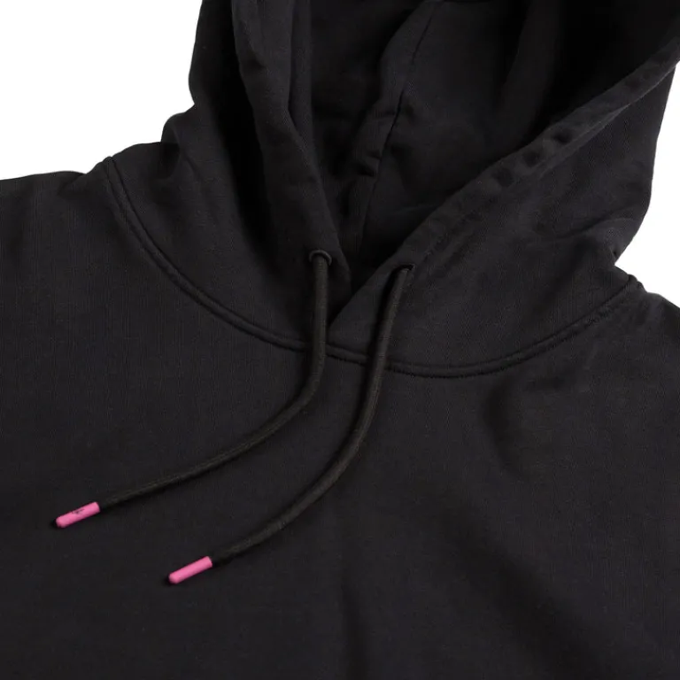 JW Anderson Sweats À Capuche*JWA Lace Back Panel Hoodie Black