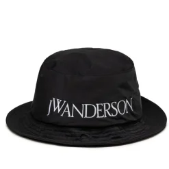 JW Anderson Alle Anzeigen|Caps & Bucket Hats*JWA Logo Bucket Hat Black