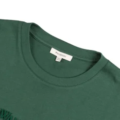 JW Anderson T-Shirts*Logo Embroidery T-Shirt Dark Green