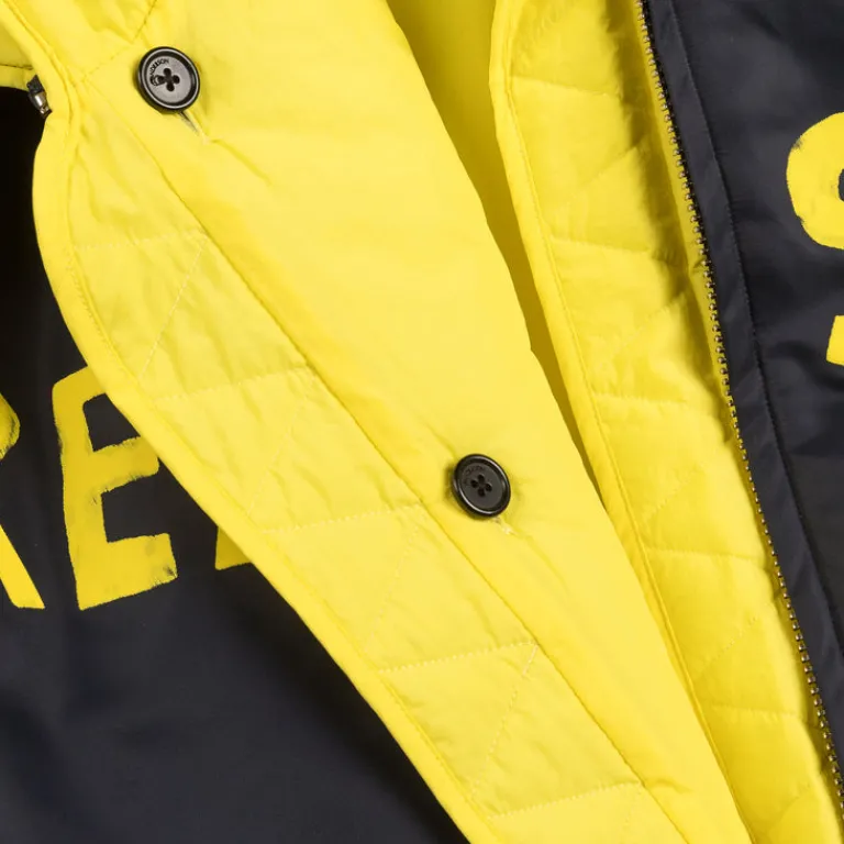 JW Anderson Gilets*Real Sleep Bomber Jacket Navy / Yellow