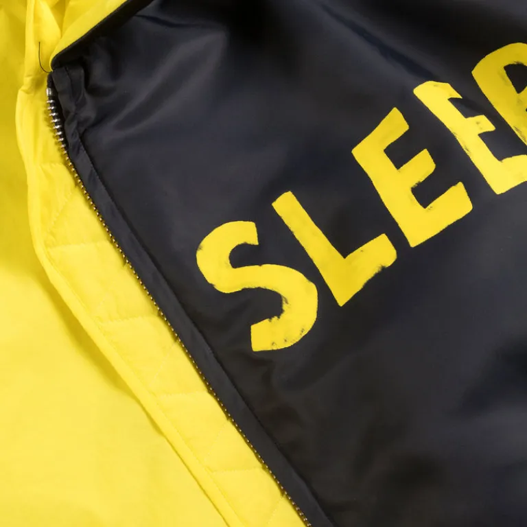 JW Anderson Gilets*Real Sleep Bomber Jacket Navy / Yellow