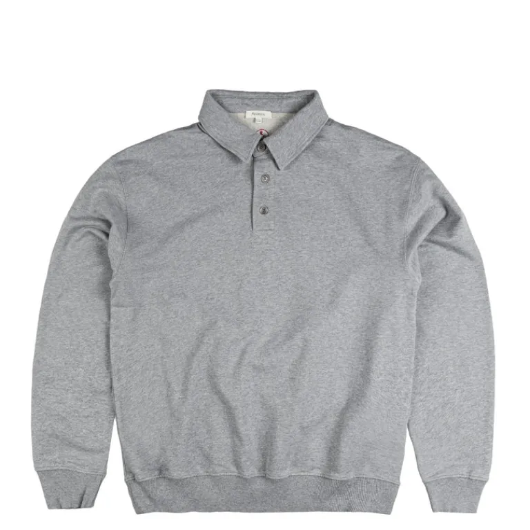 JW Anderson Pullover*Rugby Polo Mid Grey Melange