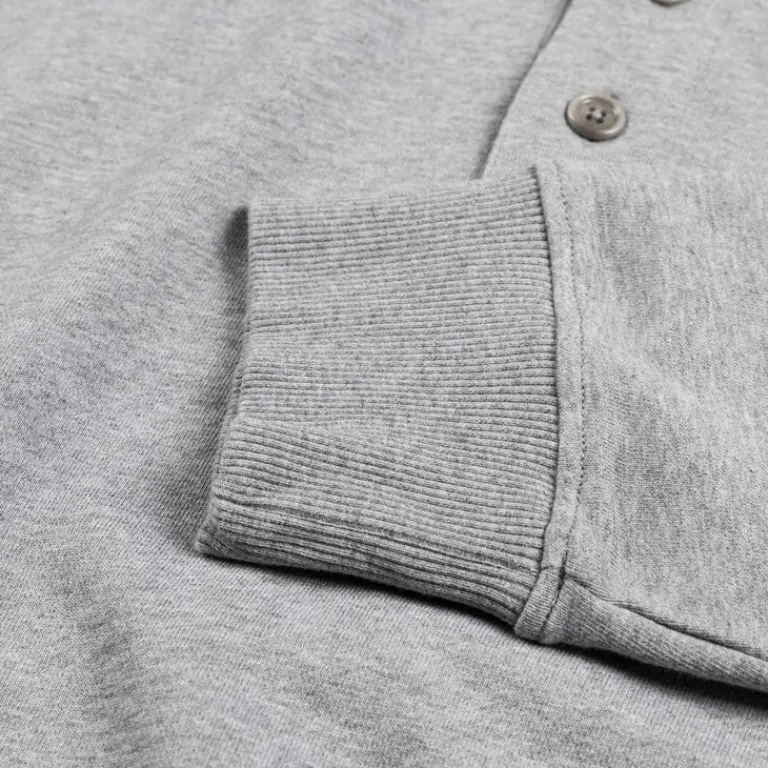 JW Anderson Pullover*Rugby Polo Mid Grey Melange