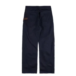 JW Anderson Pantalons*Turn Up Twisted Workwear Jeans Blue / Red