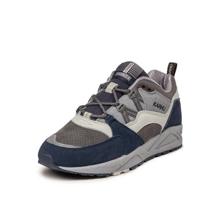 Karhu Sneakers En Cuir|Baskets D'Extérieur*Fusion 2.0 Mood Indigo / Smoked Pearl