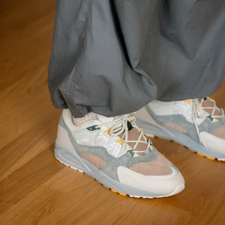 Karhu Sneakers En Cuir|Baskets D'Extérieur*Fusion 2.0 Limestone / Bright White