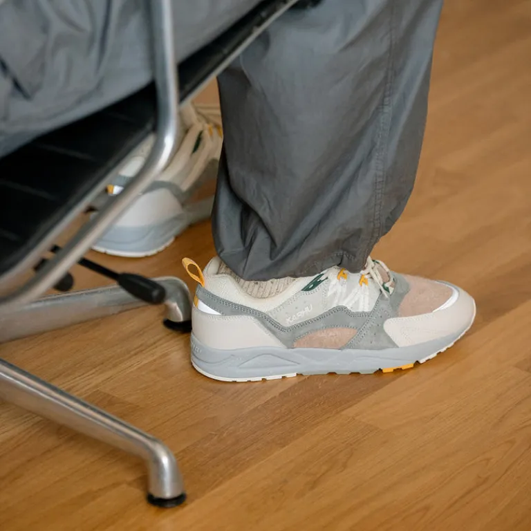 Karhu Sneakers En Cuir|Baskets D'Extérieur*Fusion 2.0 Limestone / Bright White