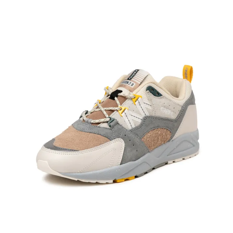 Karhu Sneakers En Cuir|Baskets D'Extérieur*Fusion 2.0 Limestone / Bright White