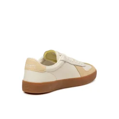 Lacoste Sneakers En Cuir|Baskets Décontractées Terrace*Baseshot Pro W Light Yellow / Gum
