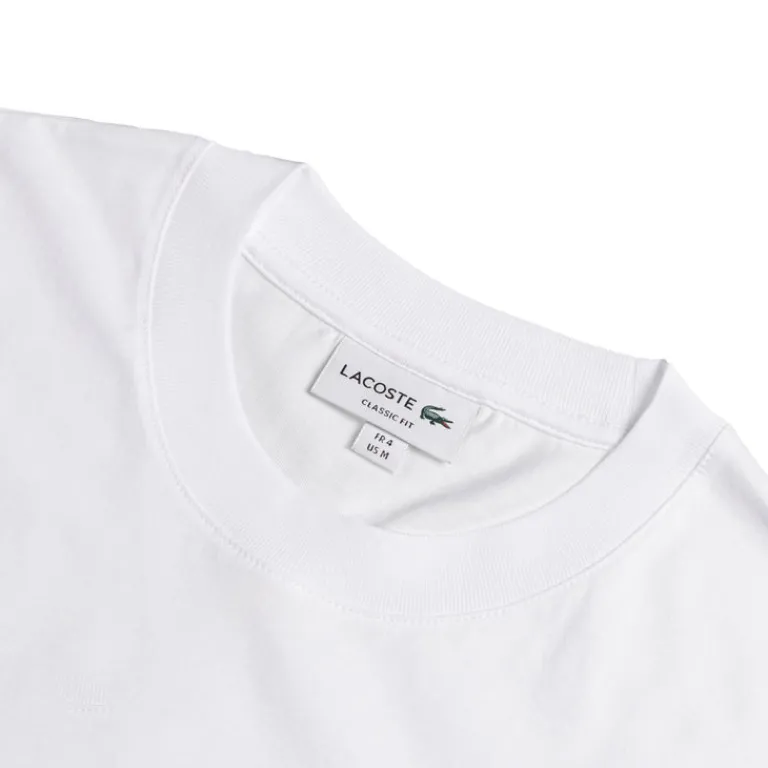 Lacoste T-Shirts*Classic Fit Cotton Jersey T-Shirt White