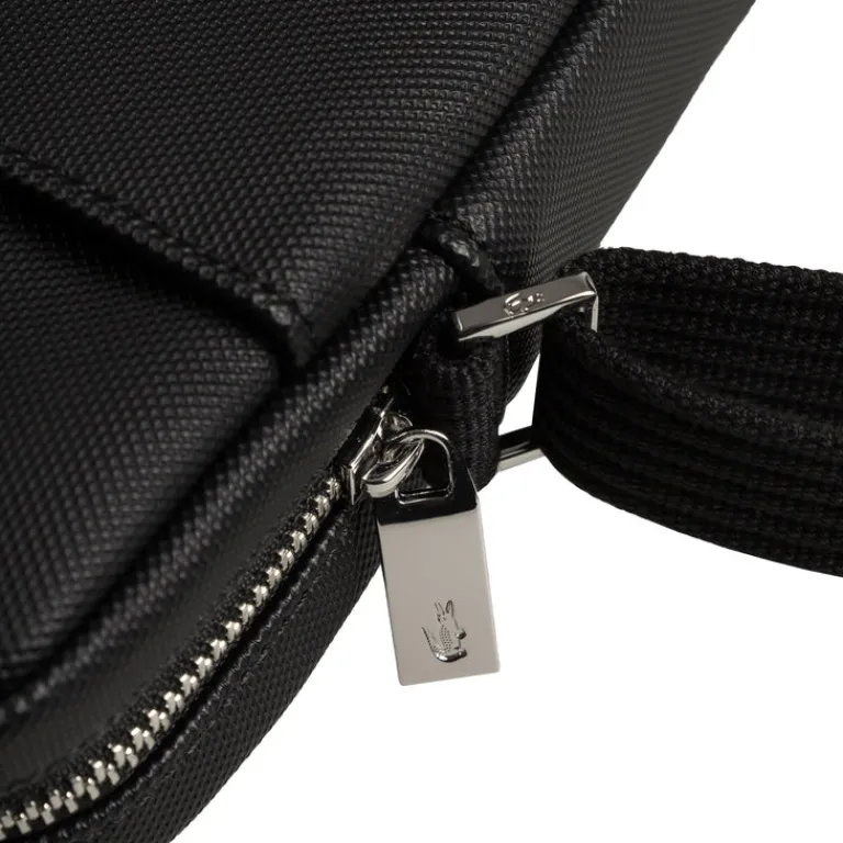 Lacoste Alle Anzeigen|Sacs*Classic Pique Effect Satchel Black